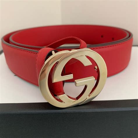 red and blue gucci belt|gucci interlocking belt women.